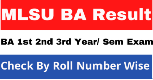 MLSU BA Result