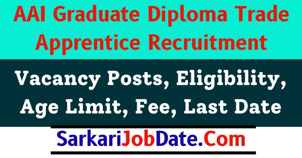 AAI Apprentice Recruitment 2024