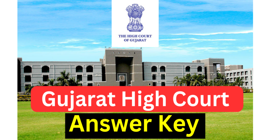 Gujarat High Court Office Attendant Answer Key