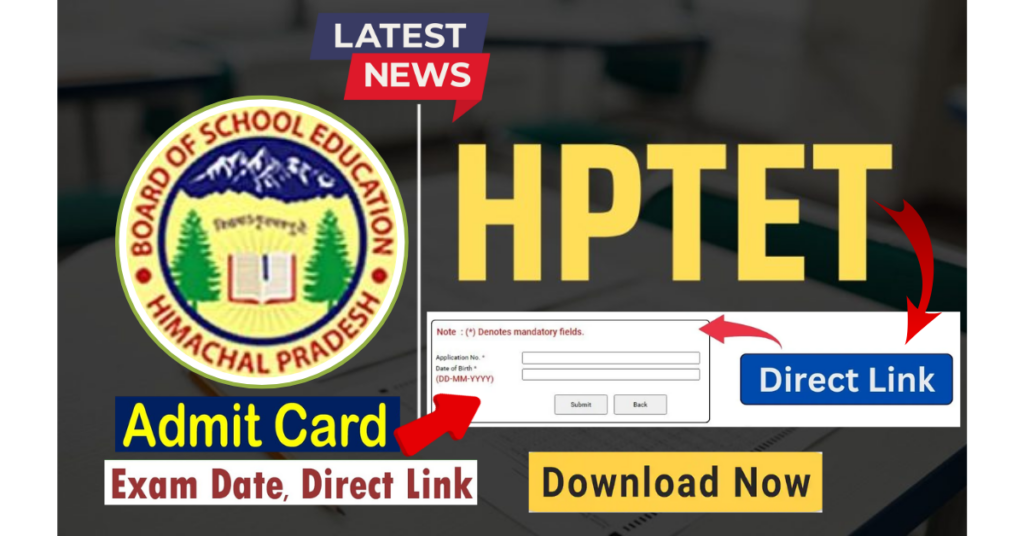 HP TET Admit Card