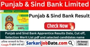 Punjab & Sind Bank Result